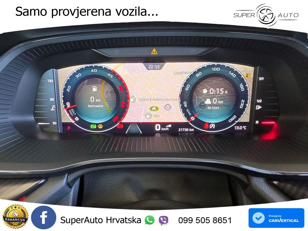 Škoda Octavia Combi RS 2.0 TDI (200 KS) 4x4 DSG MATRIX+GR SJED+KAM