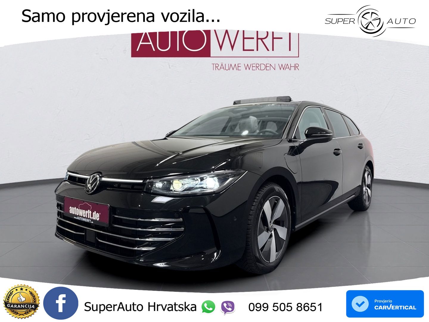 Volkswagen Passat Variant 1.5 TSI (204 KS) eHybrid DSG Elegance MATRIX+GR SJED+KAM