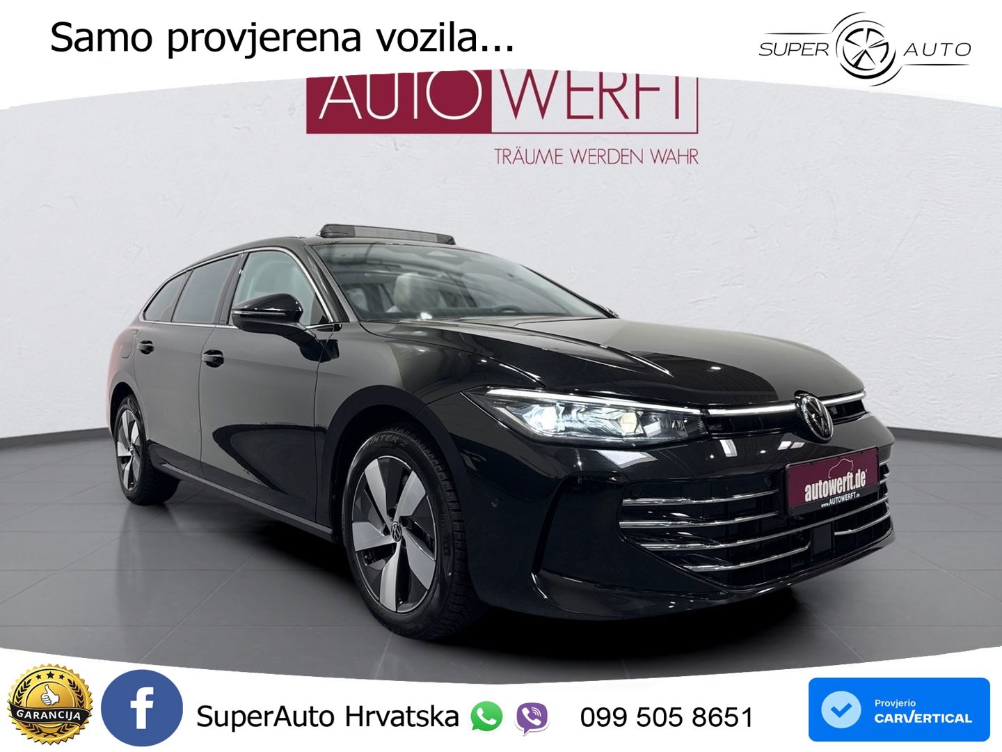 Volkswagen Passat Variant 1.5 TSI (204 KS) eHybrid DSG Elegance MATRIX+GR SJED+KAM