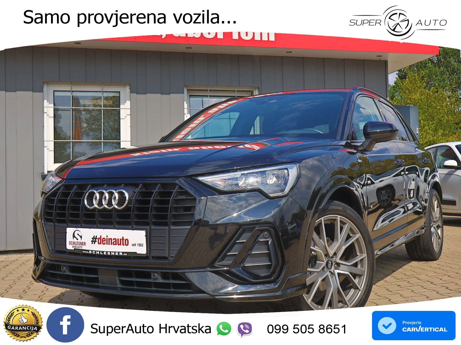 Audi Q3 35 TFSI (150 KS) 2x S line LED+GR SJED+ACC