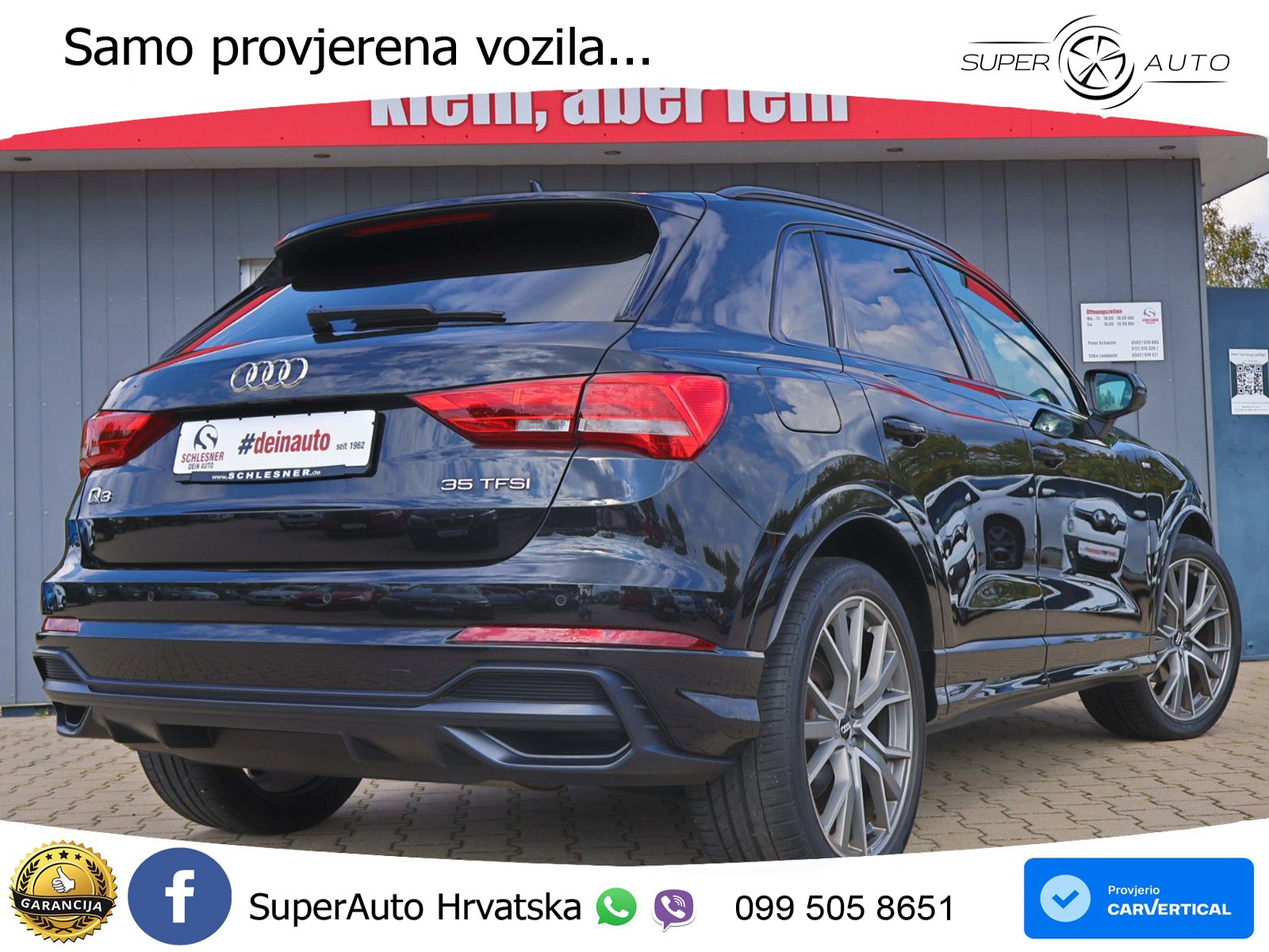 Audi Q3 35 TFSI (150 KS) 2x S line LED+GR SJED+ACC