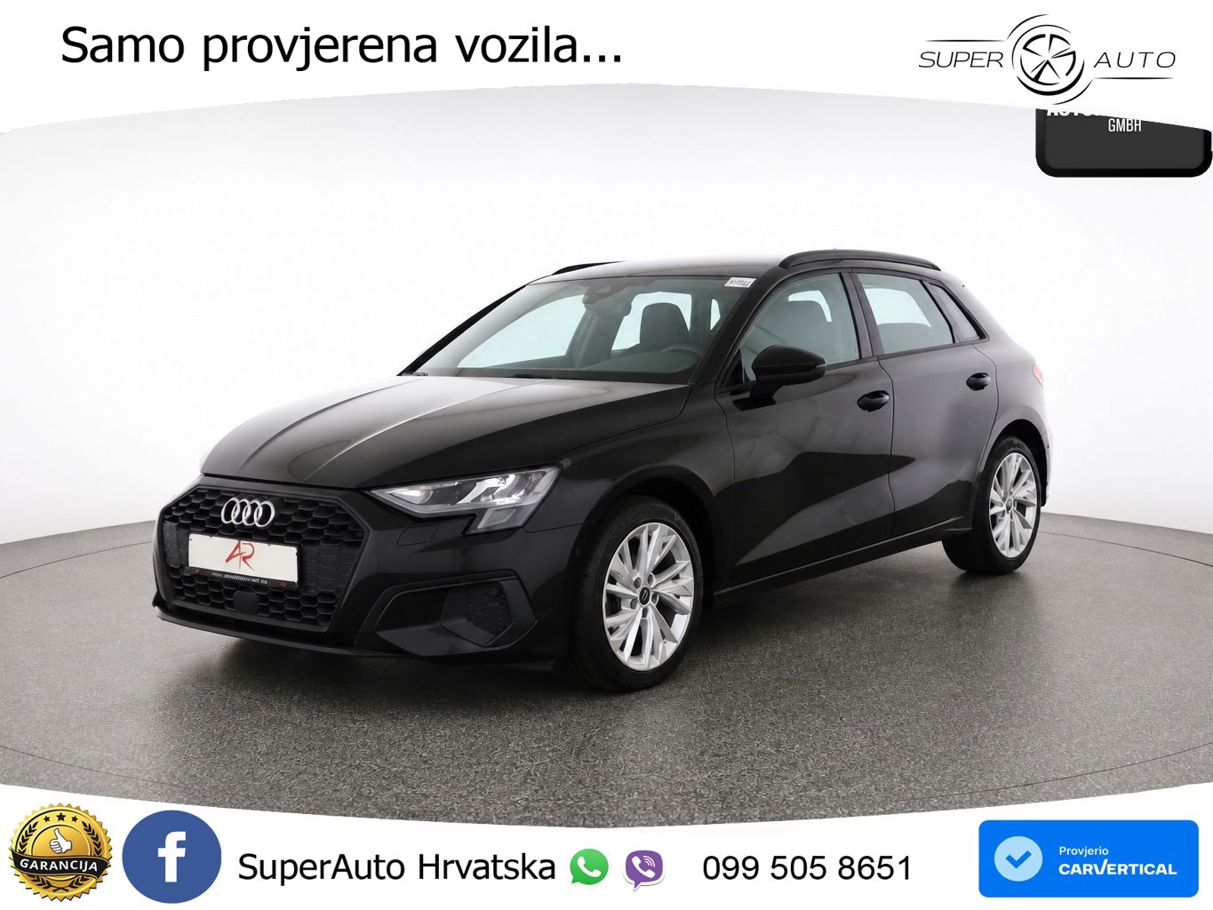 Audi A3 35 TDI (150 KS) S tronic LED+GR SJED+ACC