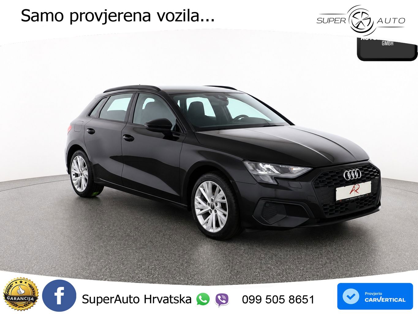 Audi A3 35 TDI (150 KS) S tronic LED+GR SJED+ACC