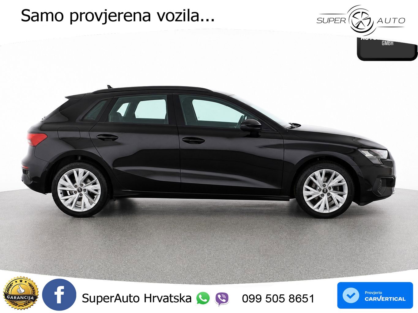 Audi A3 35 TDI (150 KS) S tronic LED+GR SJED+ACC