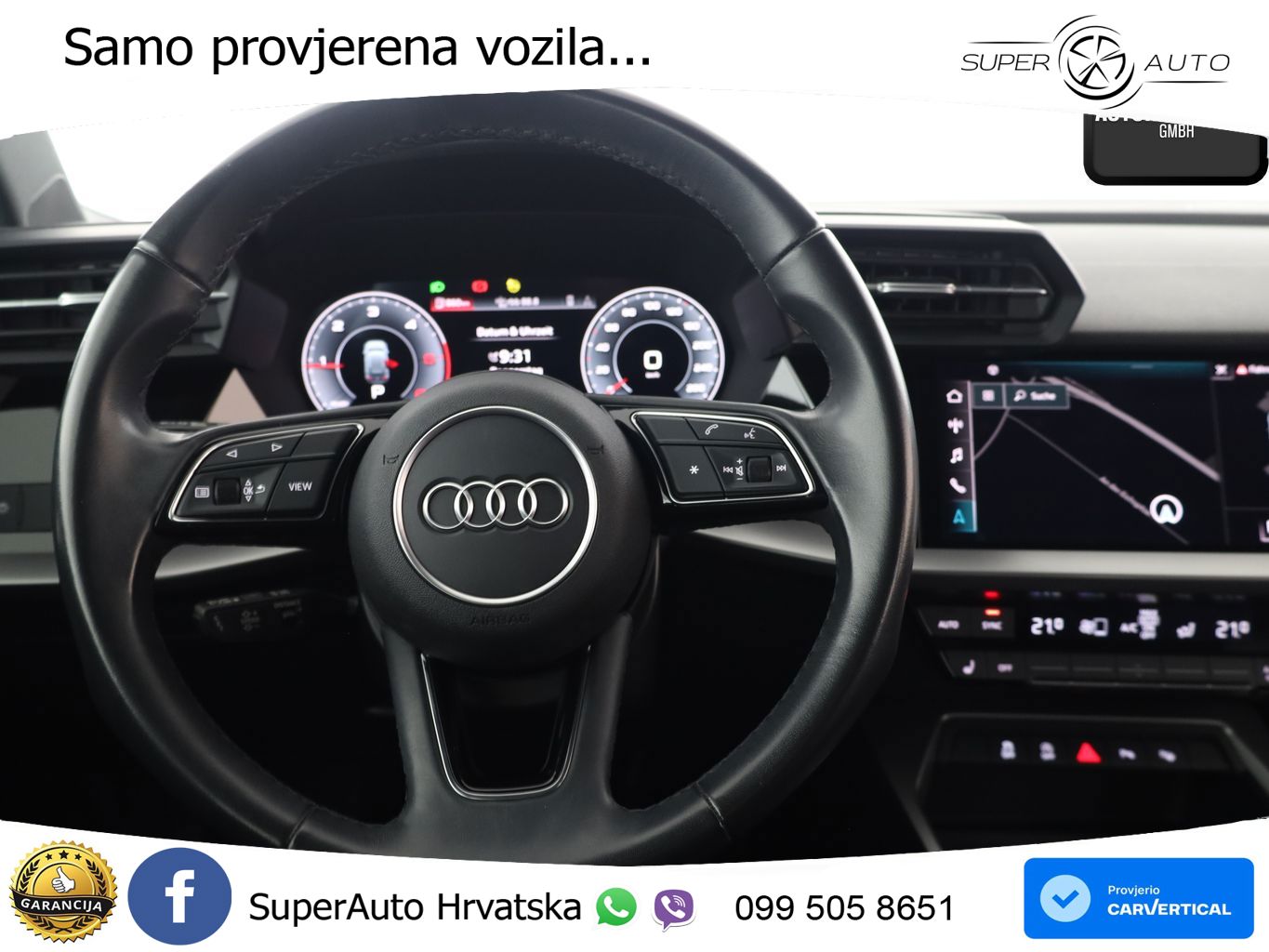 Audi A3 35 TDI (150 KS) S tronic LED+GR SJED+ACC