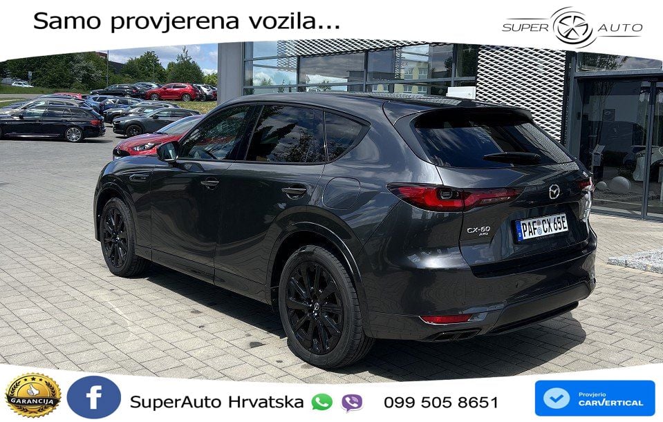 Mazda CX-60 2.5 e-Skyactiv (328 KS) AWD Automatic MATRIX+GR SJED+KAM
