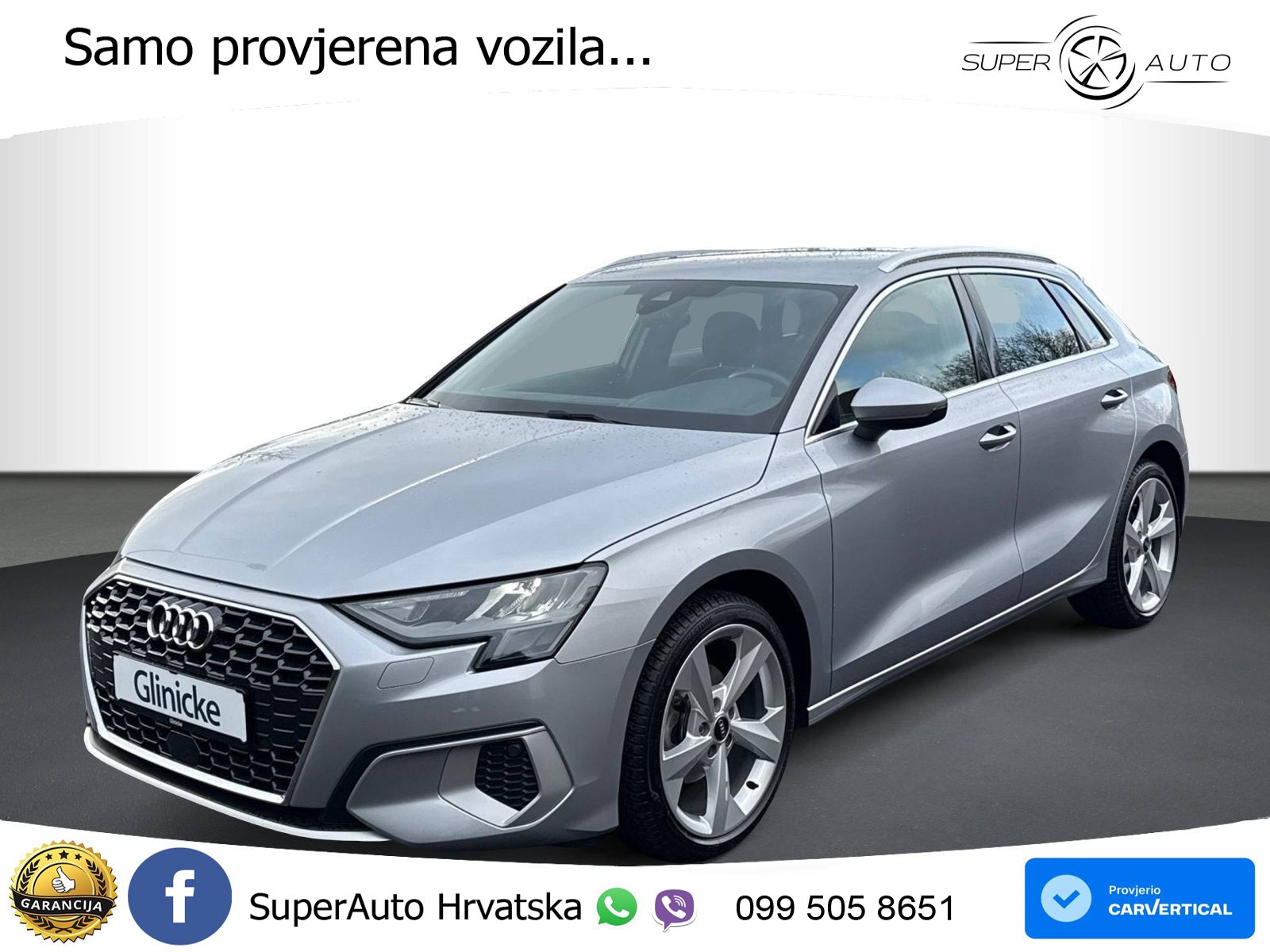 Audi A3 35 TDI (150 KS) S tronic advanced LED+GR SJED+ACC