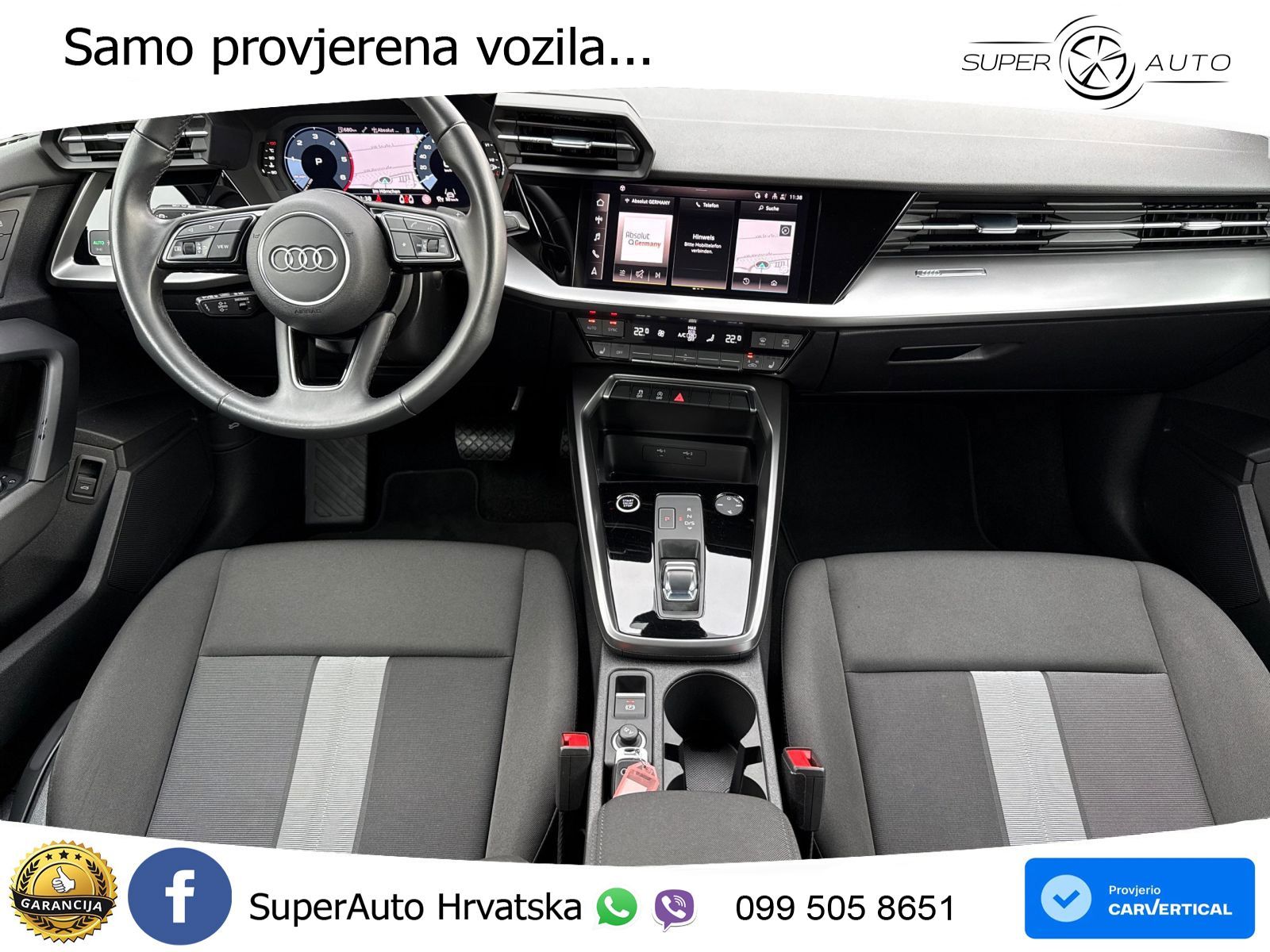 Audi A3 35 TDI (150 KS) S tronic advanced LED+GR SJED+ACC