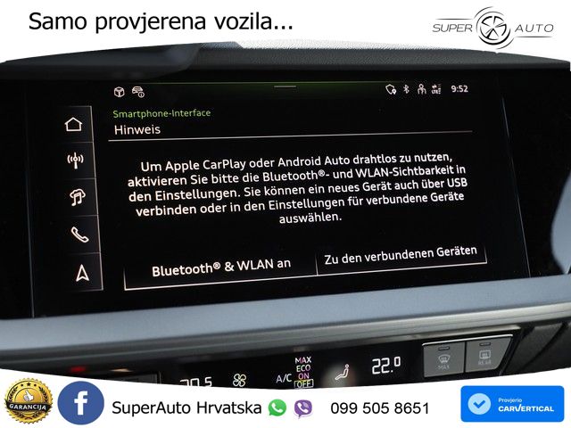 Audi A3 45 TFSIe (272 KS) S tronic 2x S line LED+GR SJED+ACC