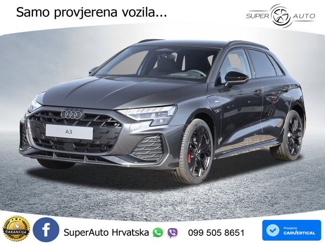 Audi A3 45 TFSIe (272 KS) S tronic 2x S line LED+GR SJED+ACC