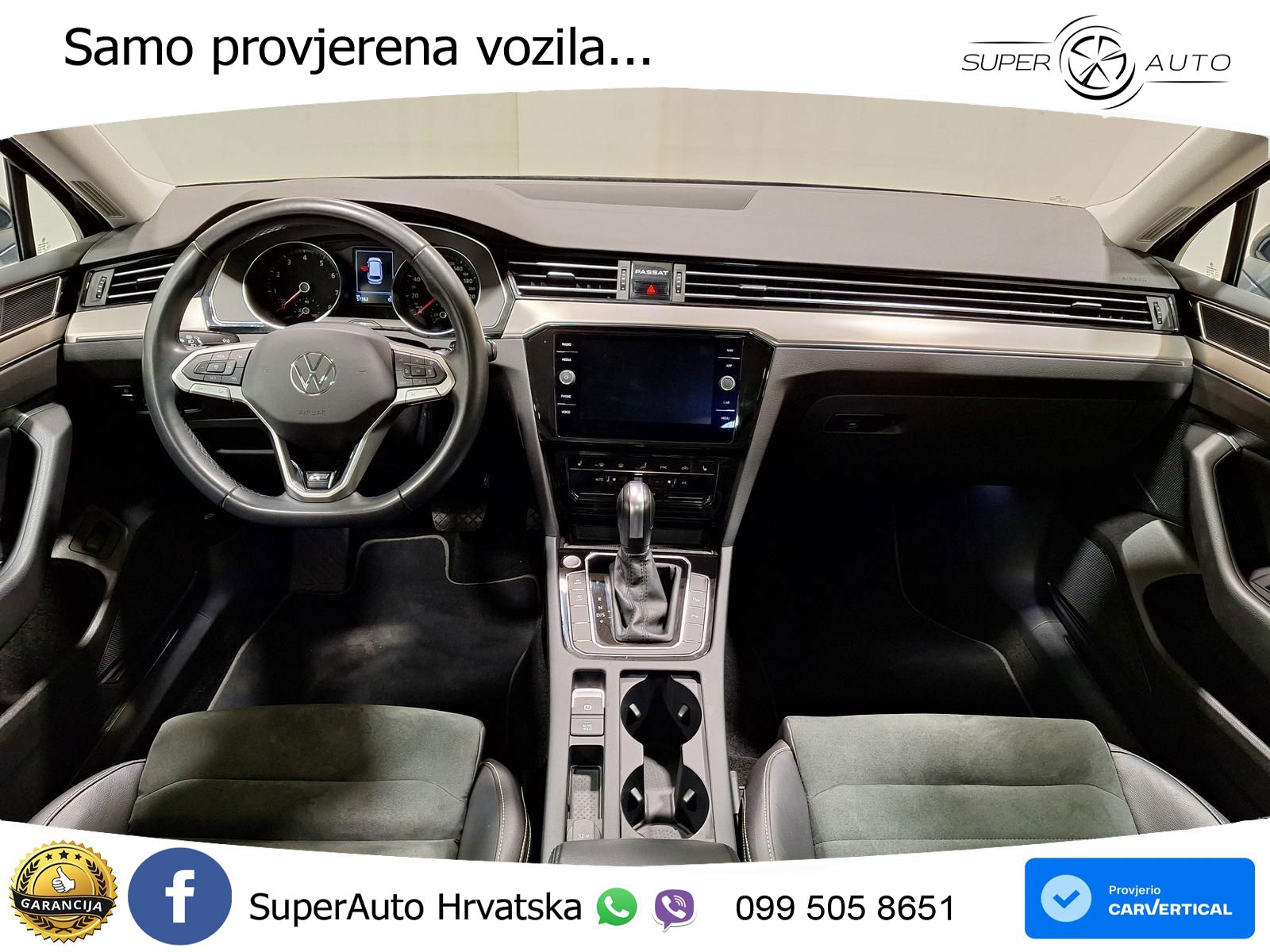 Volkswagen Passat Variant 2.0 TSI (190 KS) DSG R-Line LED+GR SJED+ACC