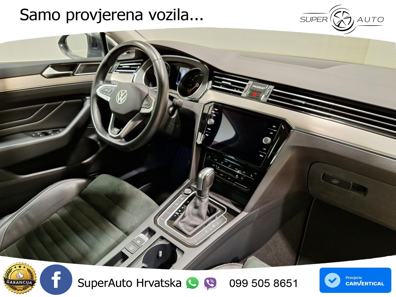 Volkswagen Passat Variant 2.0 TSI (190 KS) DSG R-Line LED+GR SJED+ACC