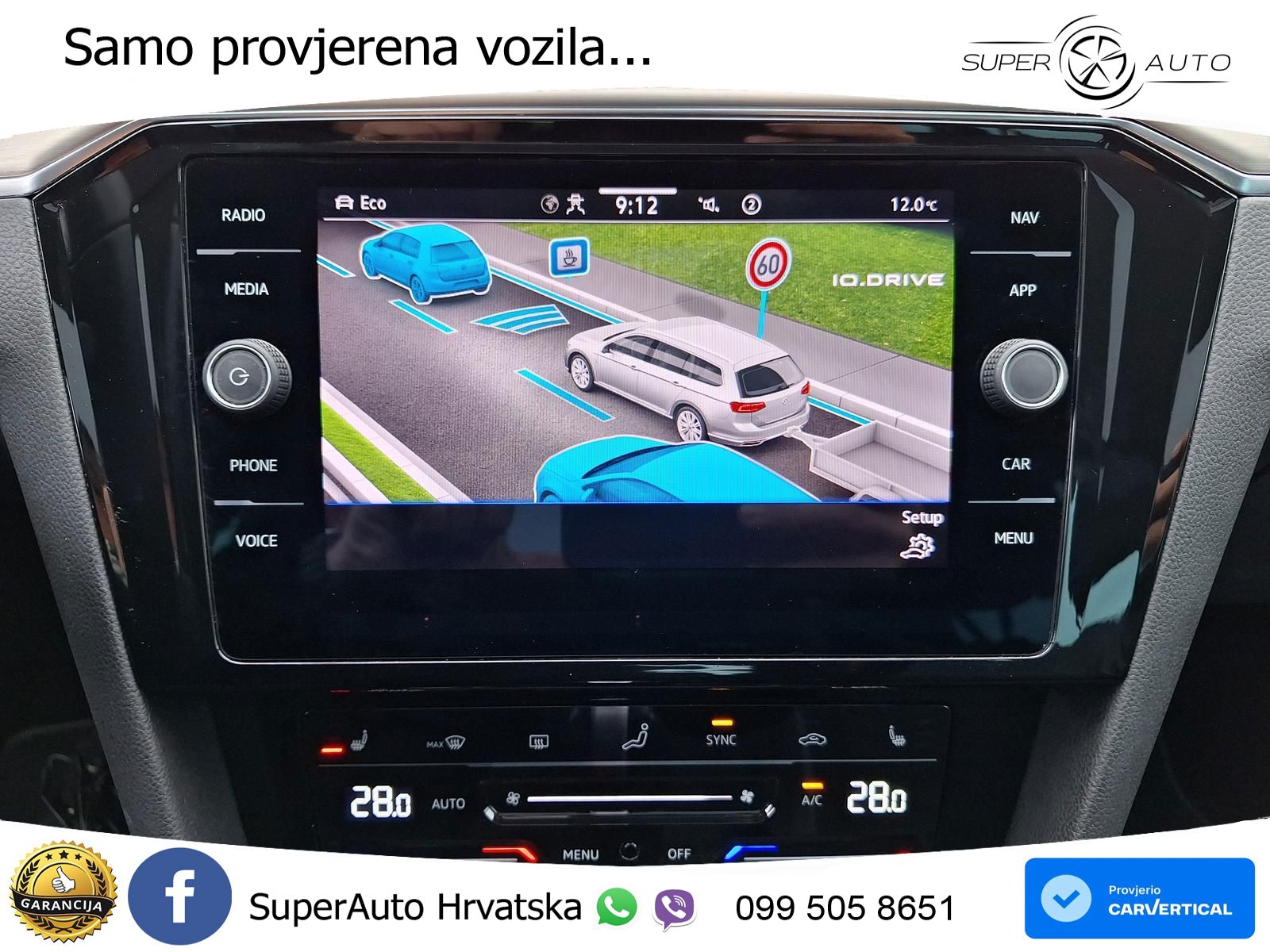 Volkswagen Passat Variant 2.0 TSI (190 KS) DSG R-Line LED+GR SJED+ACC