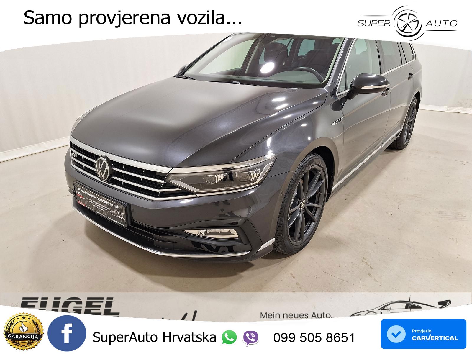 Volkswagen Passat Variant 2.0 TSI (190 KS) DSG R-Line LED+GR SJED+ACC