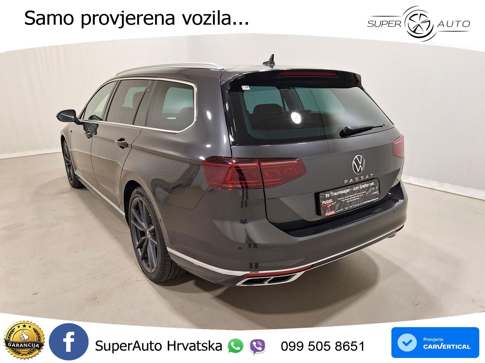 Volkswagen Passat Variant 2.0 TSI (190 KS) DSG R-Line LED+GR SJED+ACC
