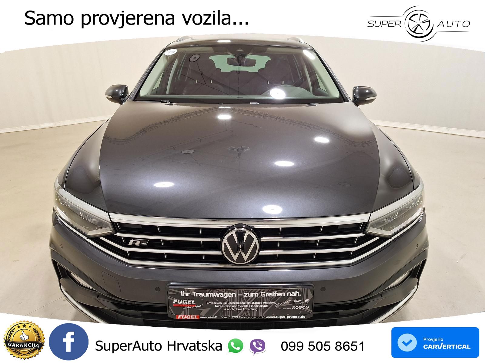 Volkswagen Passat Variant 2.0 TSI (190 KS) DSG R-Line LED+GR SJED+ACC