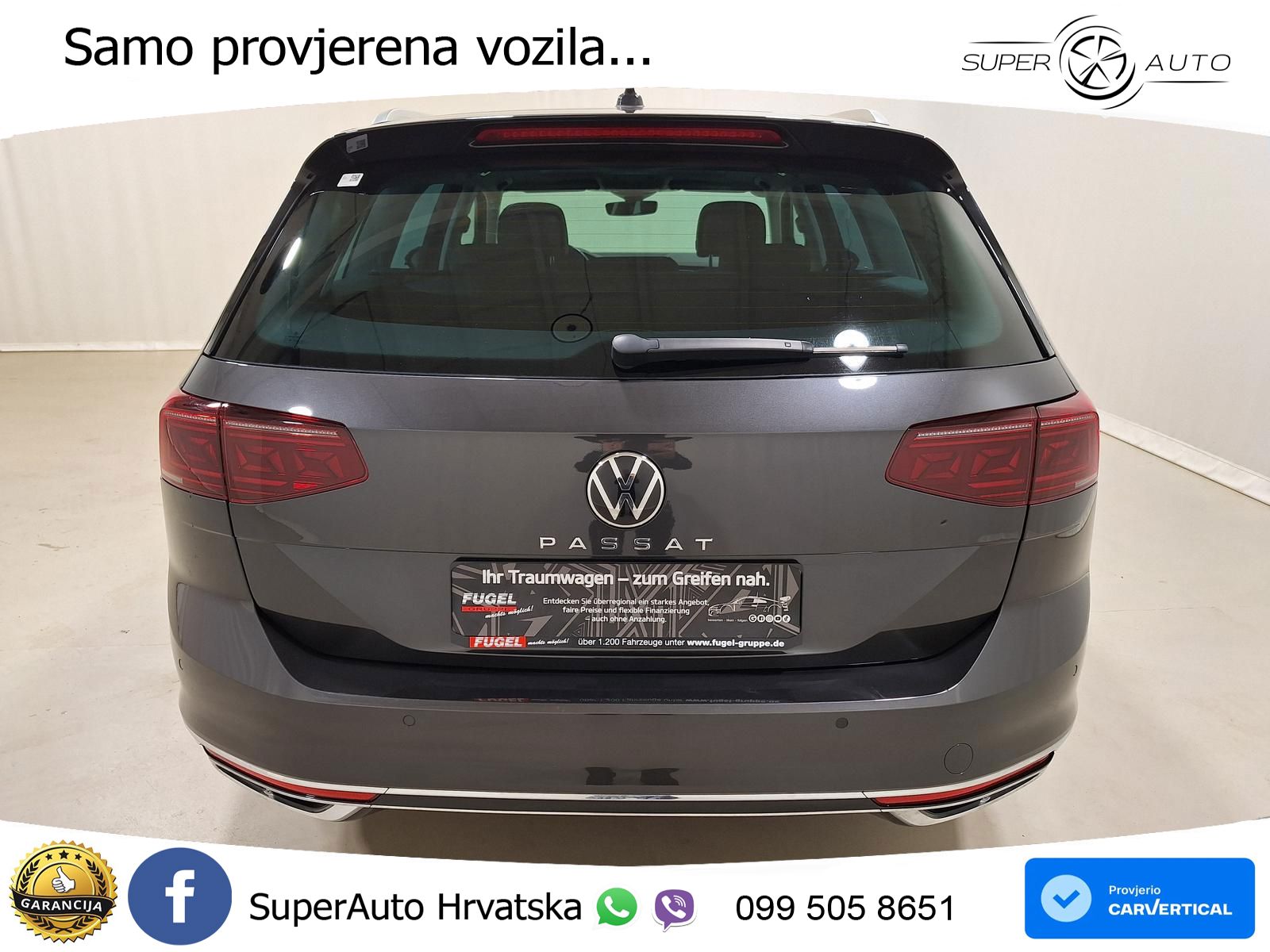 Volkswagen Passat Variant 2.0 TSI (190 KS) DSG R-Line LED+GR SJED+ACC