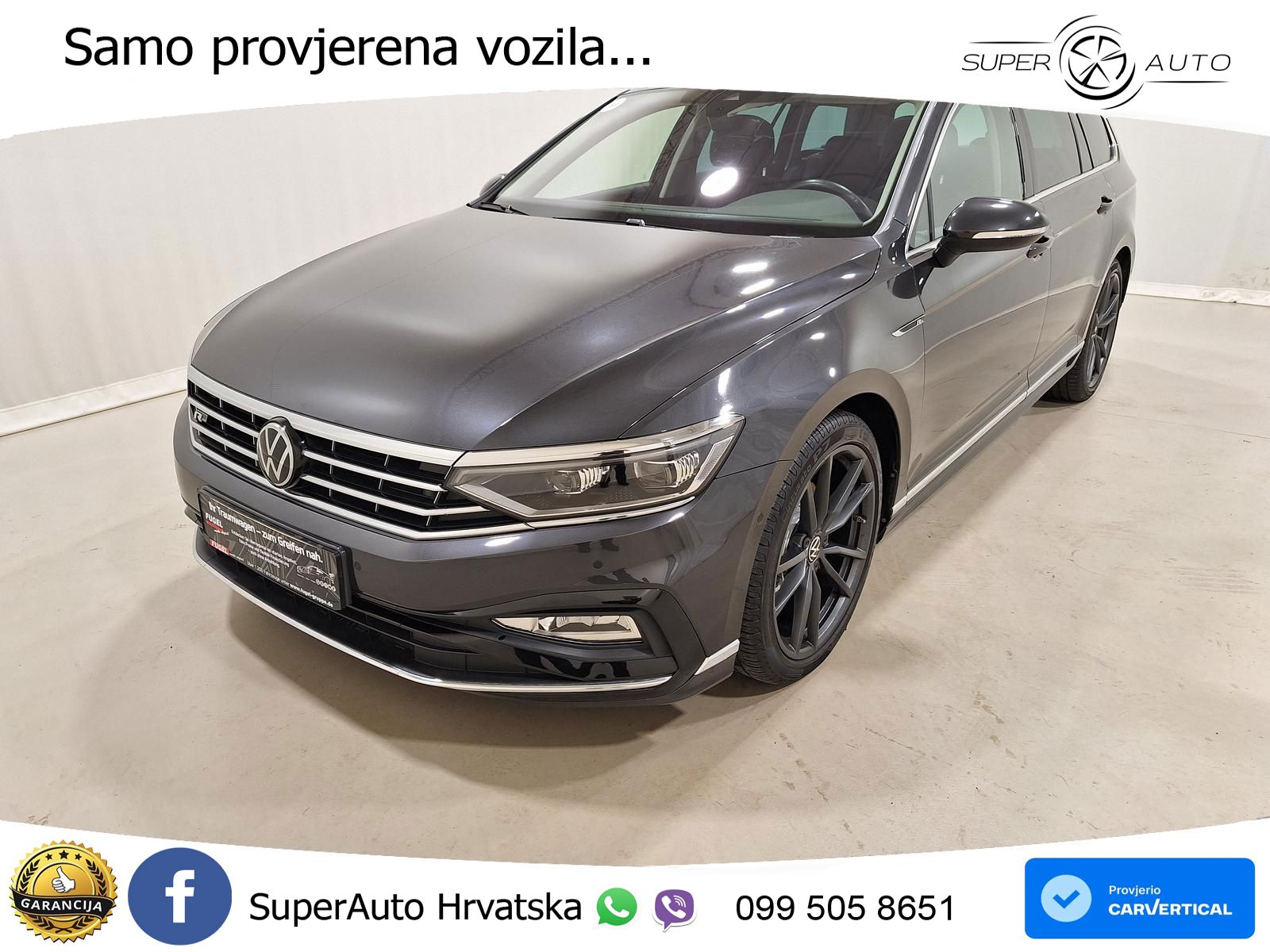 Volkswagen Passat Variant 2.0 TSI (190 KS) DSG R-Line LED+GR SJED+ACC