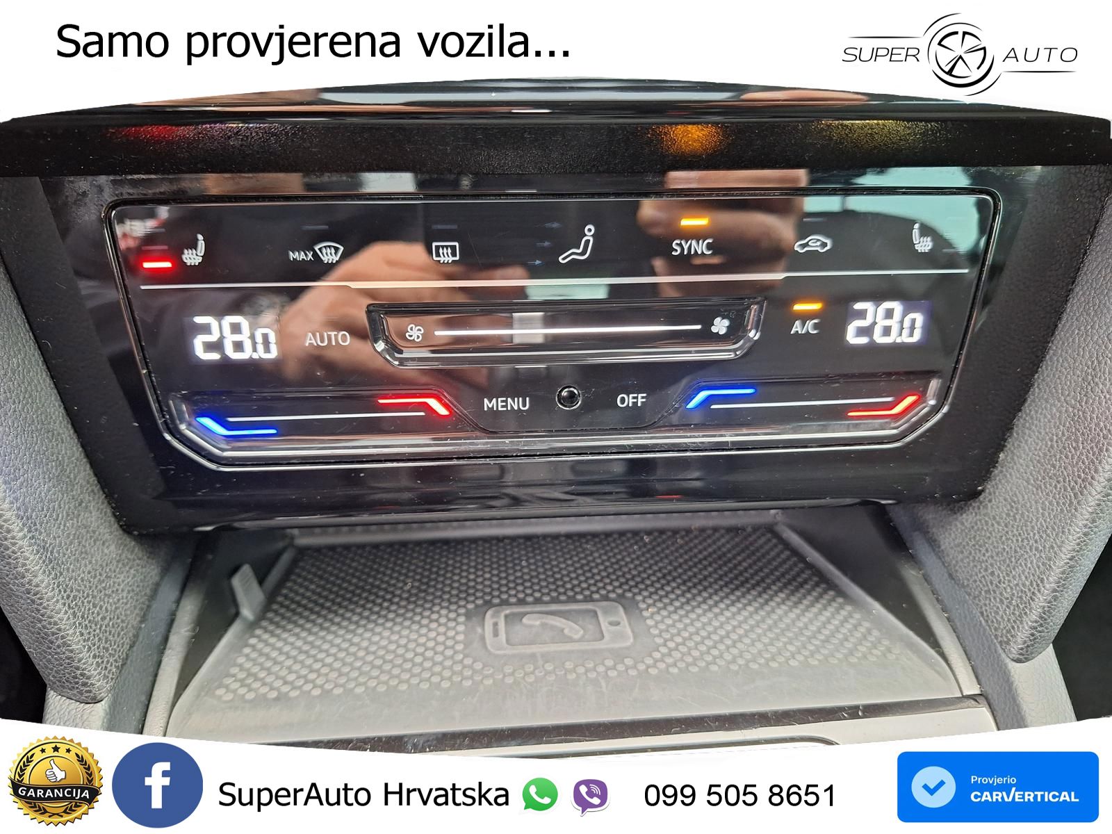 Volkswagen Passat Variant 2.0 TSI (190 KS) DSG R-Line LED+GR SJED+ACC