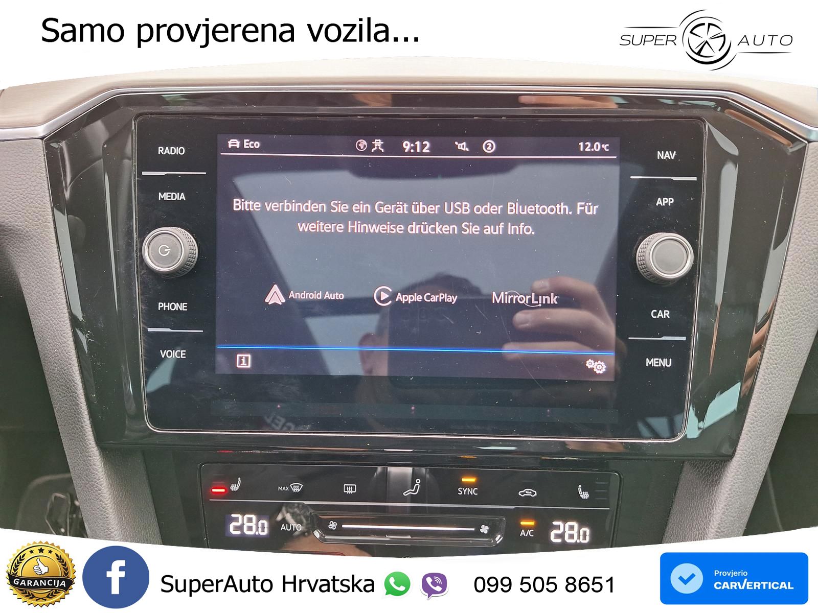 Volkswagen Passat Variant 2.0 TSI (190 KS) DSG R-Line LED+GR SJED+ACC