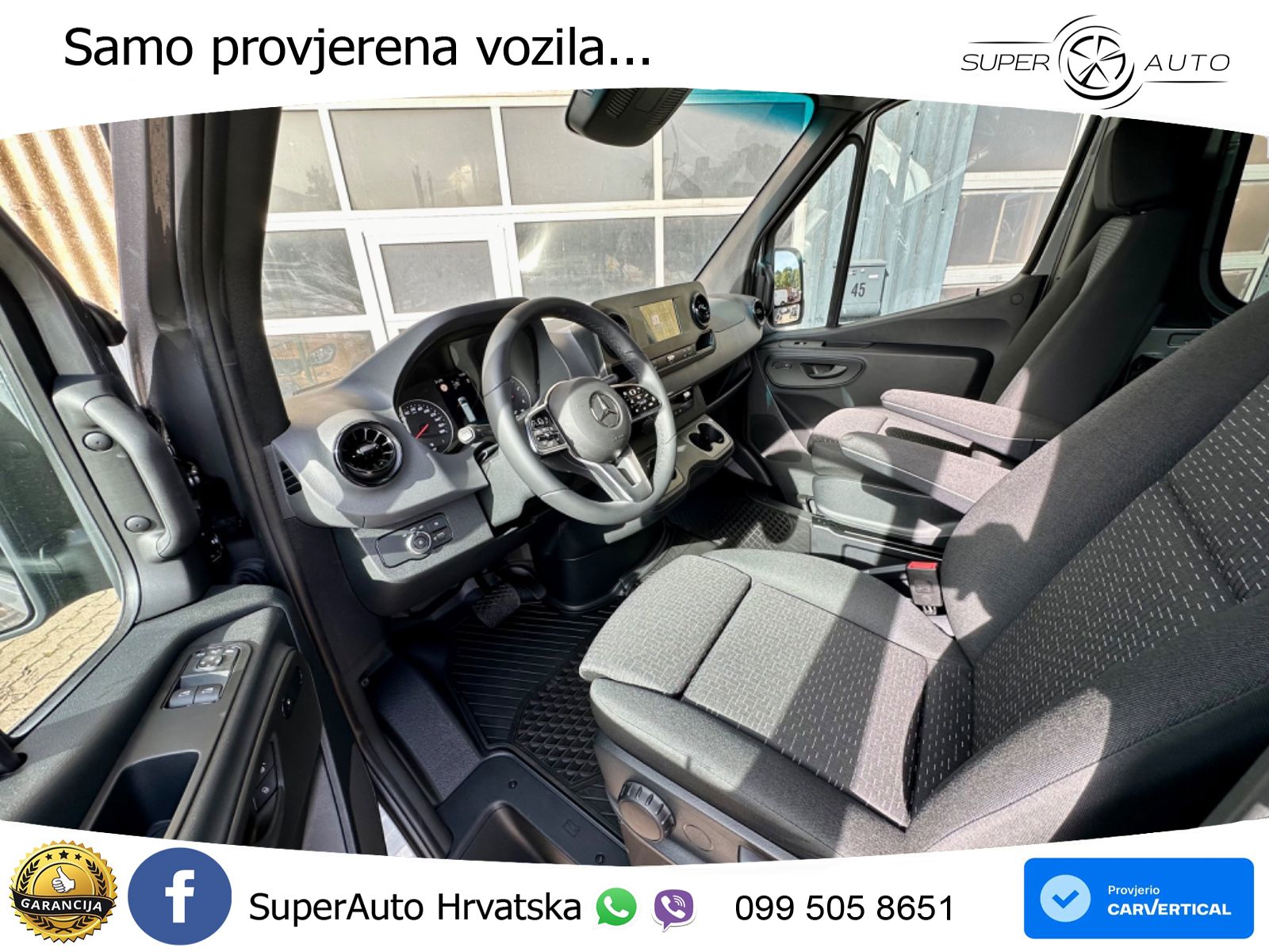 Mercedes-Benz Sprinter 319 CDI/AWD 4x4/Mixto-5 Sitze/LED/Navi 190 KS