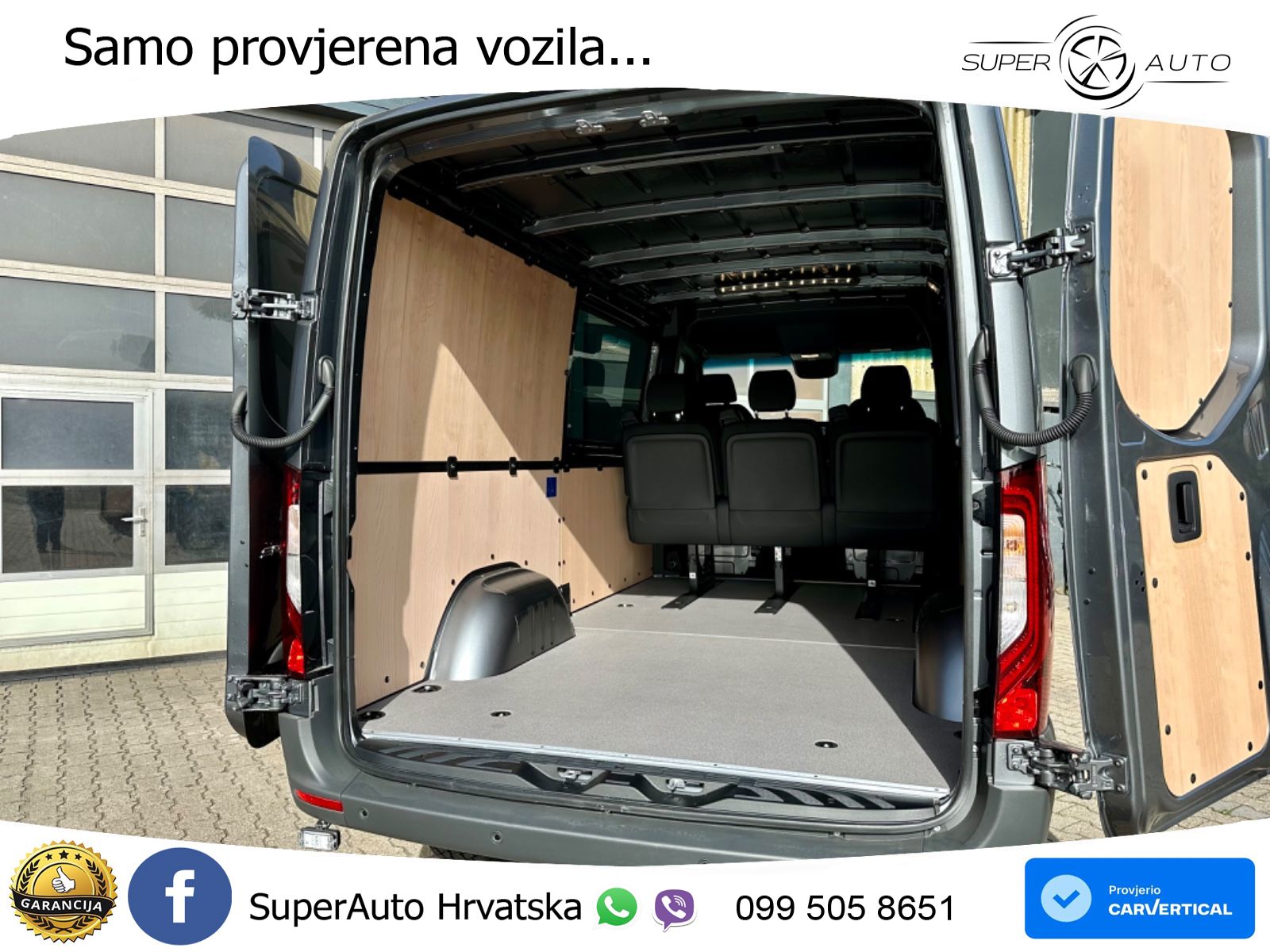 Mercedes-Benz Sprinter 319 CDI/AWD 4x4/Mixto-5 Sitze/LED/Navi 190 KS