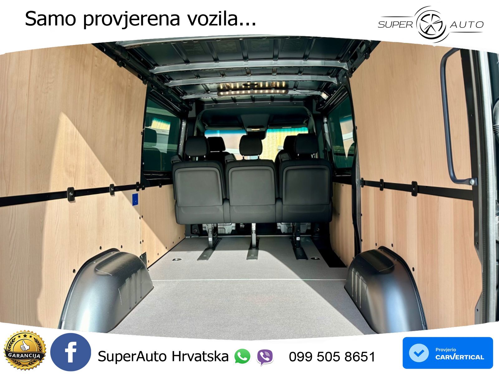 Mercedes-Benz Sprinter 319 CDI/AWD 4x4/Mixto-5 Sitze/LED/Navi 190 KS