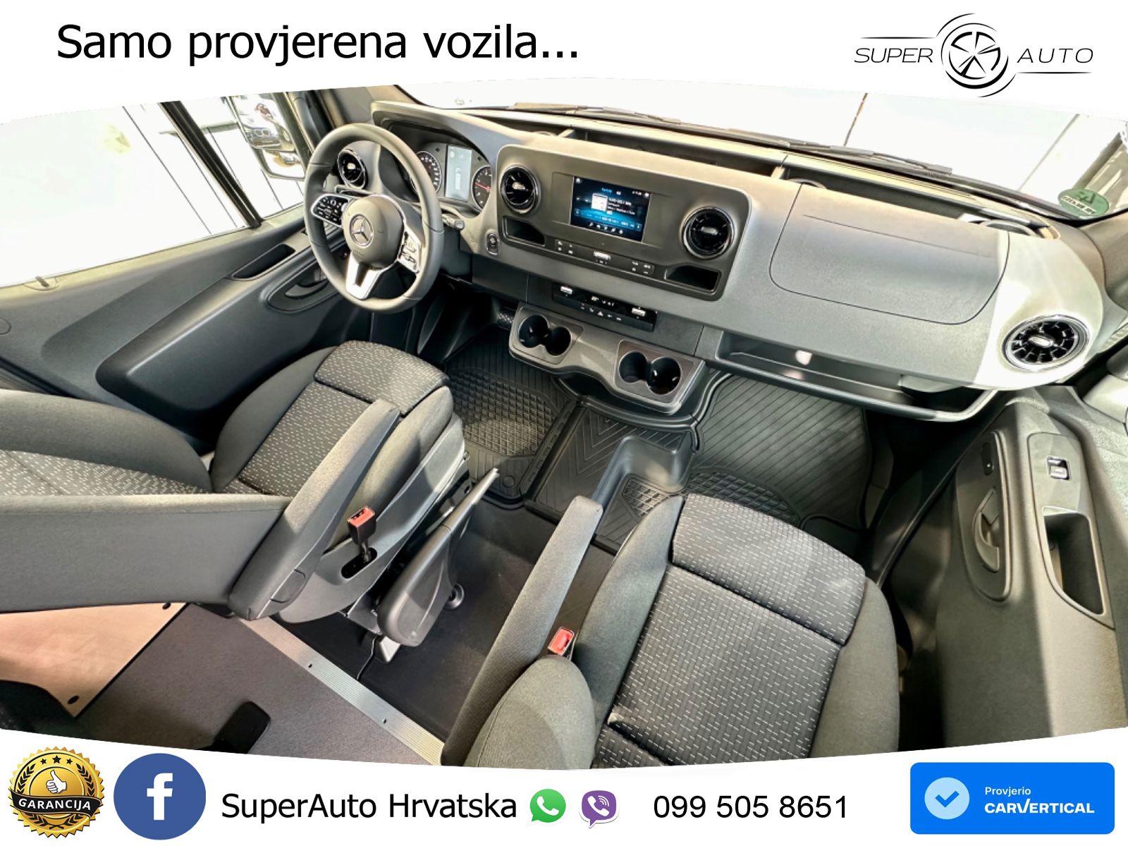 Mercedes-Benz Sprinter 319 CDI/AWD 4x4/Mixto-5 Sitze/LED/Navi 190 KS