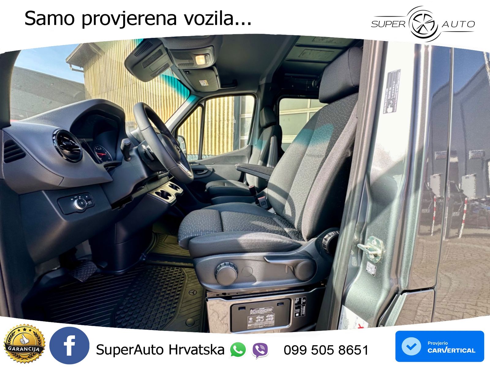 Mercedes-Benz Sprinter 319 CDI/AWD 4x4/Mixto-5 Sitze/LED/Navi 190 KS
