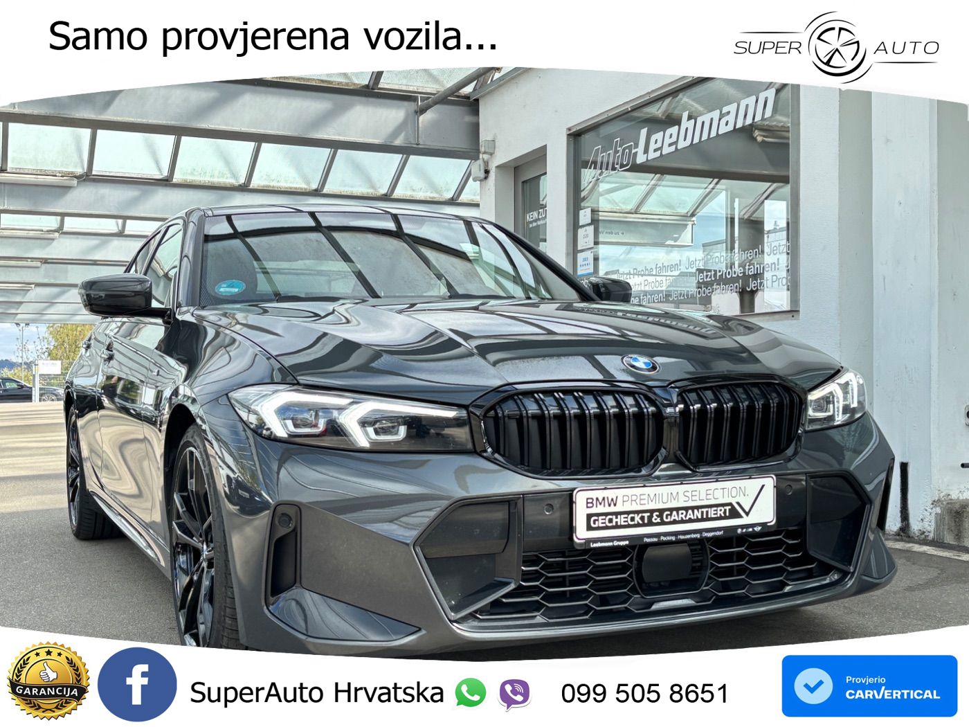 BMW 320d (190 KS) xDrive Steptronic M Sport LED+GR SJED+ACC