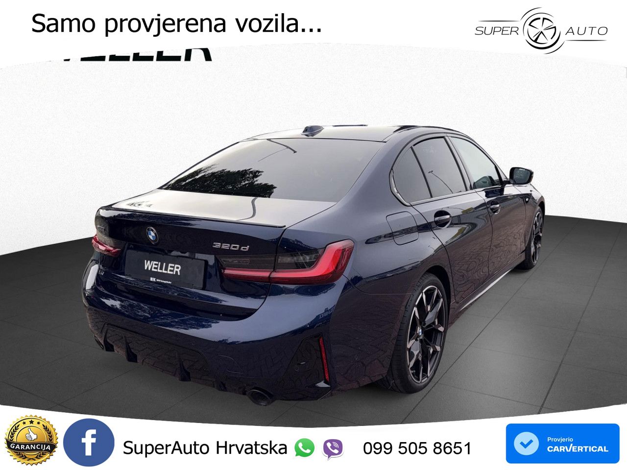 BMW 320d (190 KS) xDrive Steptronic M Sport LED+GR SJED+ACC