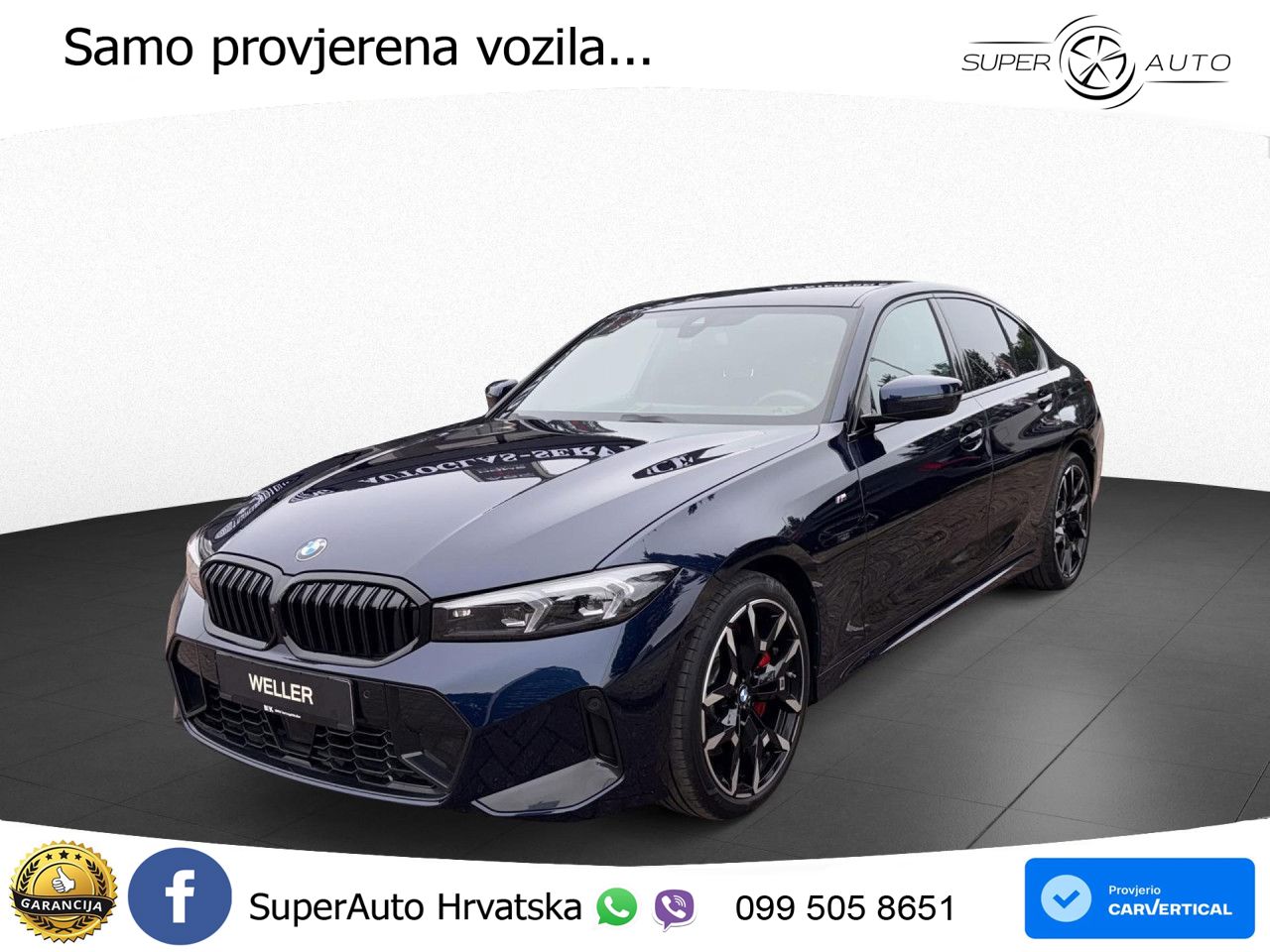 BMW 320d (190 KS) xDrive Steptronic M Sport LED+GR SJED+ACC