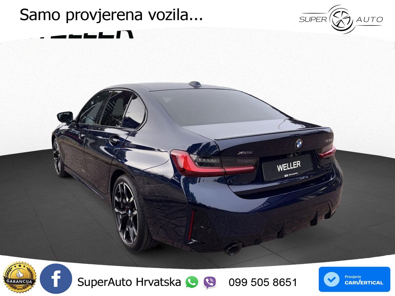 BMW 320d (190 KS) xDrive Steptronic M Sport LED+GR SJED+ACC