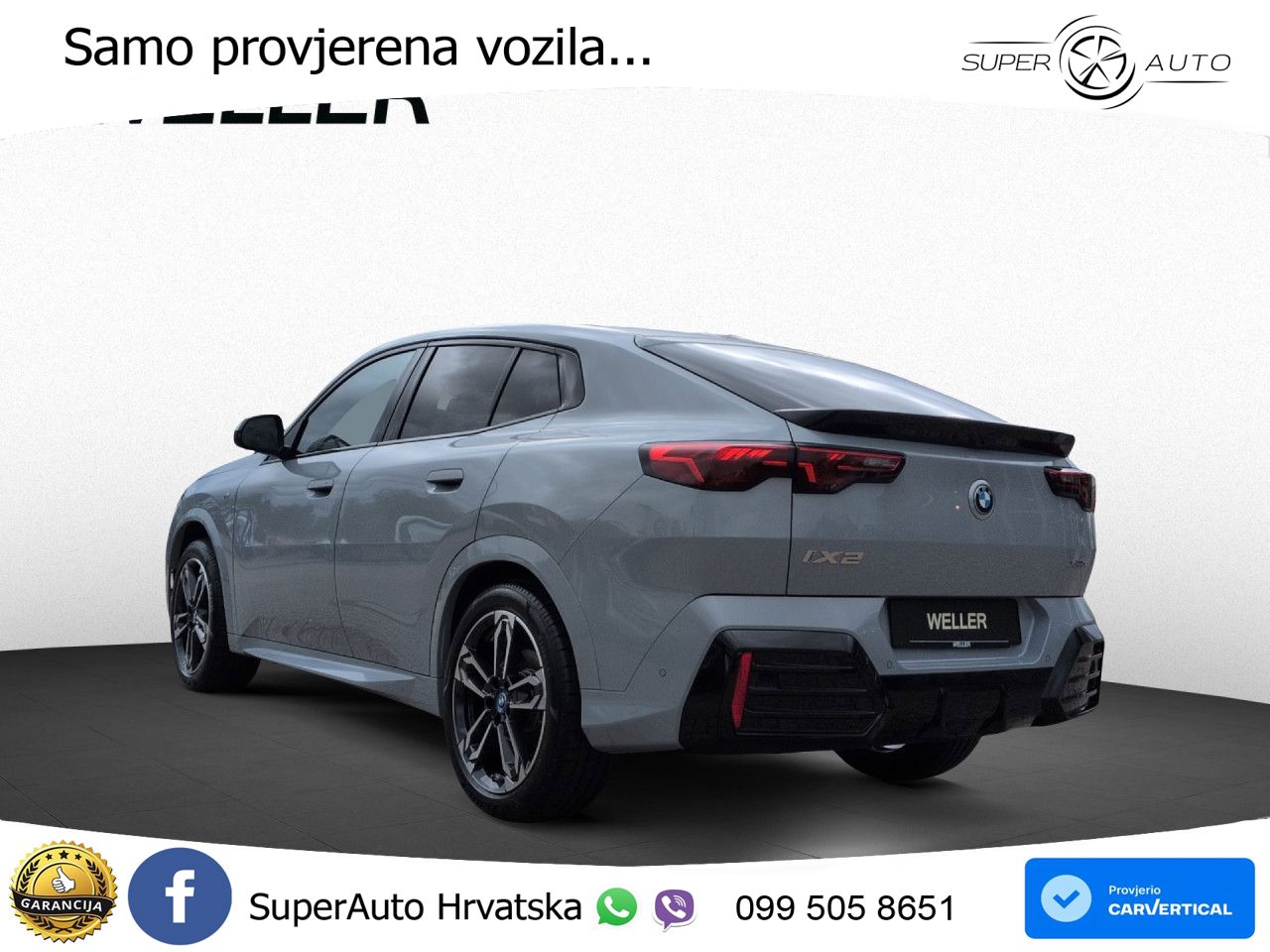 BMW iX2 66.5 kWh (313 KS) xDrive30