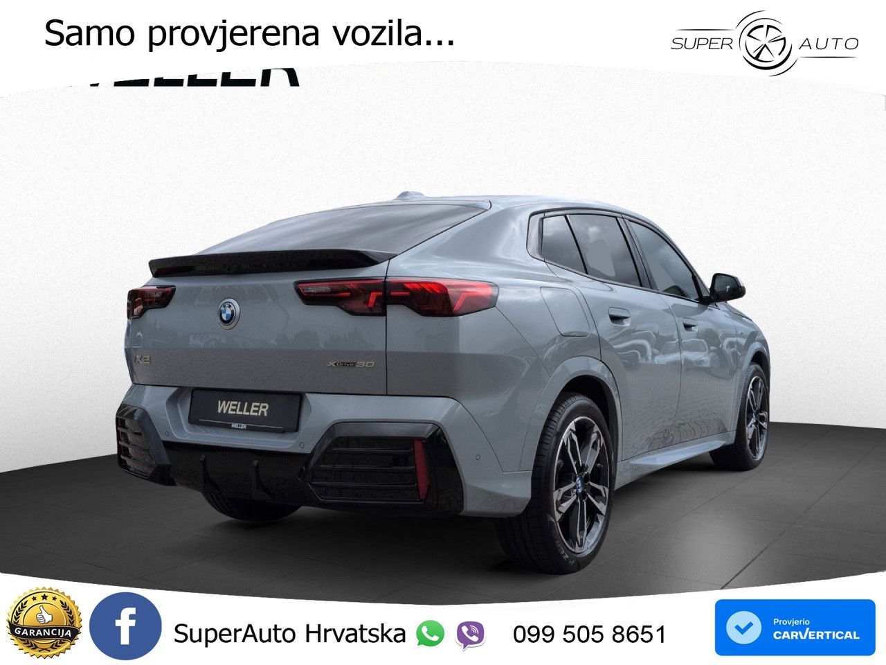 BMW iX2 66.5 kWh (313 KS) xDrive30