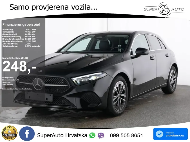 Mercedes-Benz A 200d 8G-DCT