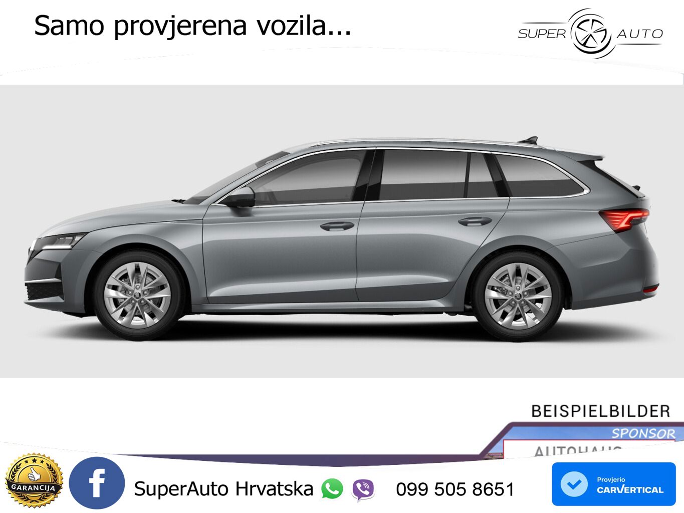 Škoda Octavia Combi 1.5 TSI (150 KS) DSG LED+GR SJED+ACC