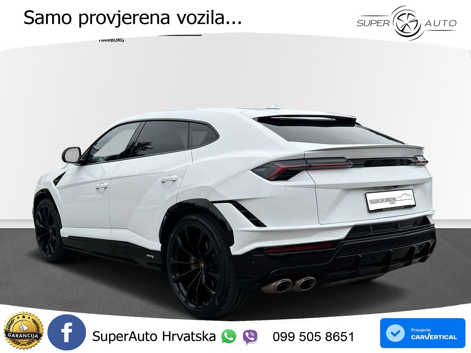Lamborghini Urus S 4.0 V8 (666 KS) 4WD Automatic LED+GR SJED+ACC