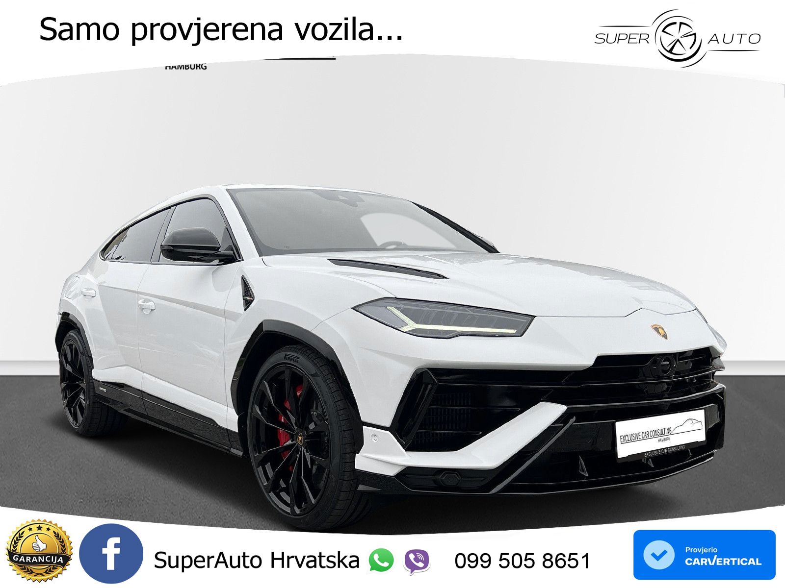 Lamborghini Urus S 4.0 V8 (666 KS) 4WD Automatic LED+GR SJED+ACC