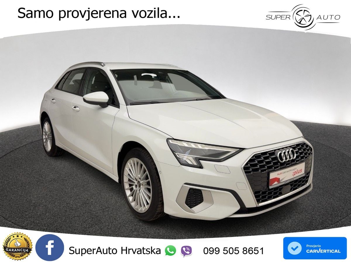 Audi A3 40 TFSIe (204 KS) S tronic LED+GR SJED+ACC