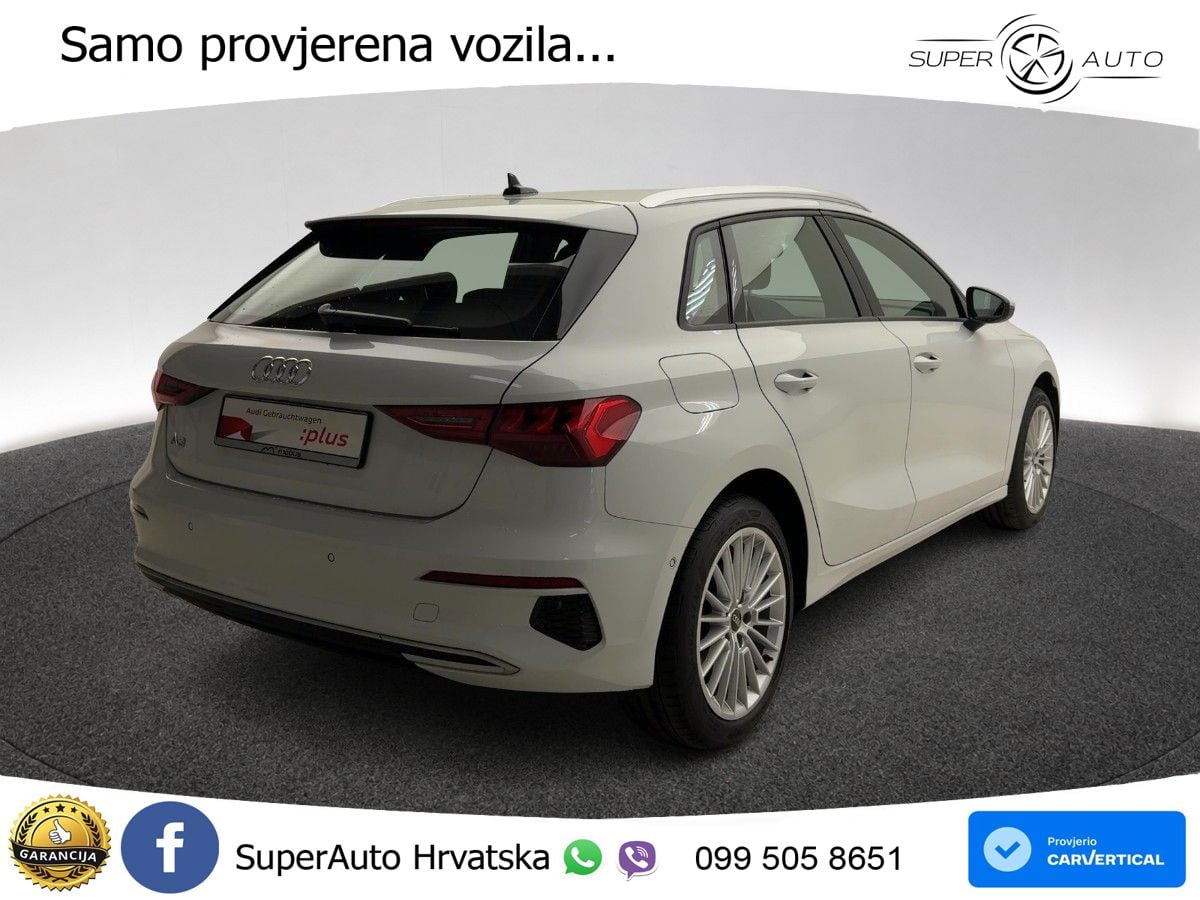 Audi A3 40 TFSIe (204 KS) S tronic LED+GR SJED+ACC