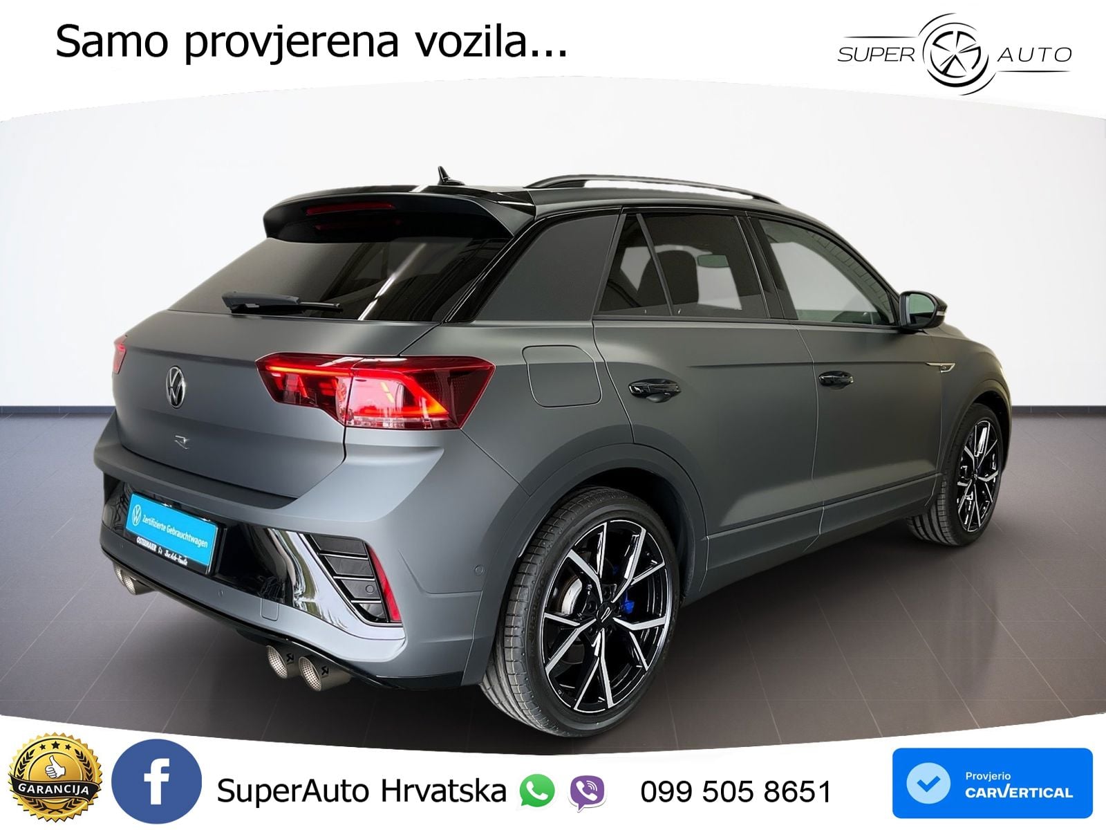 Volkswagen T-Roc R 2.0 TSI (300 KS) OPF 4M DSG LED+GR SJED+ACC