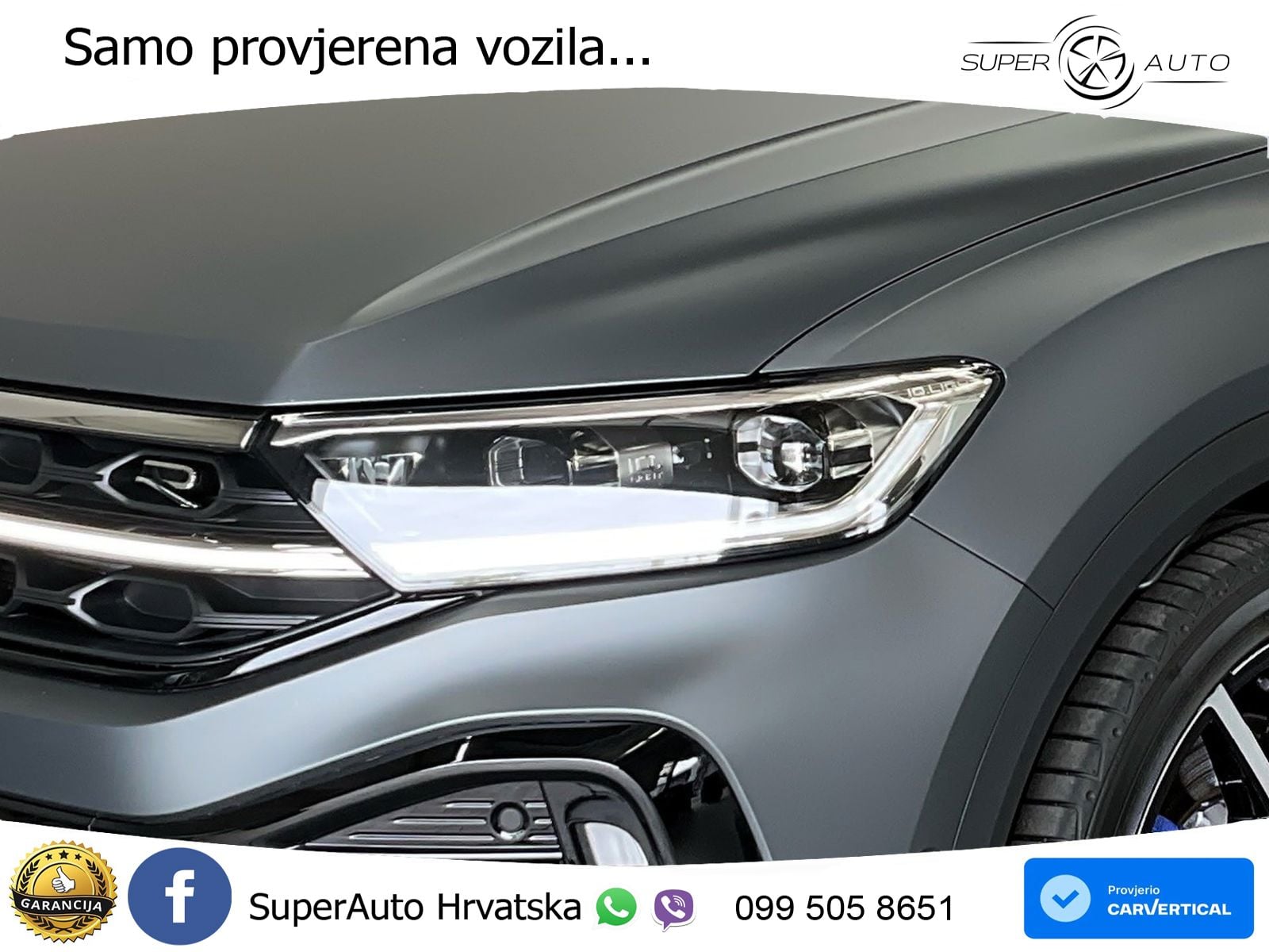 Volkswagen T-Roc R 2.0 TSI (300 KS) OPF 4M DSG LED+GR SJED+ACC
