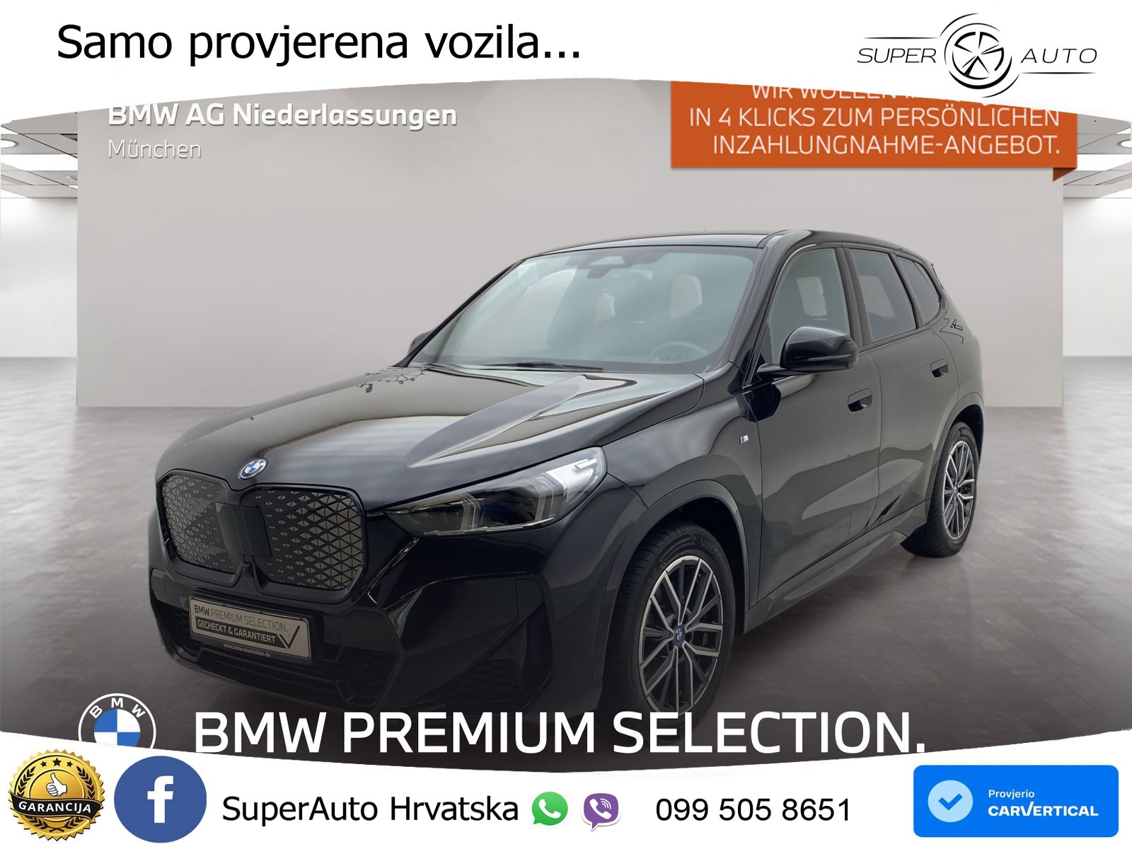 BMW iX1 68 kWh (313 KS) xDrive30 M Sport