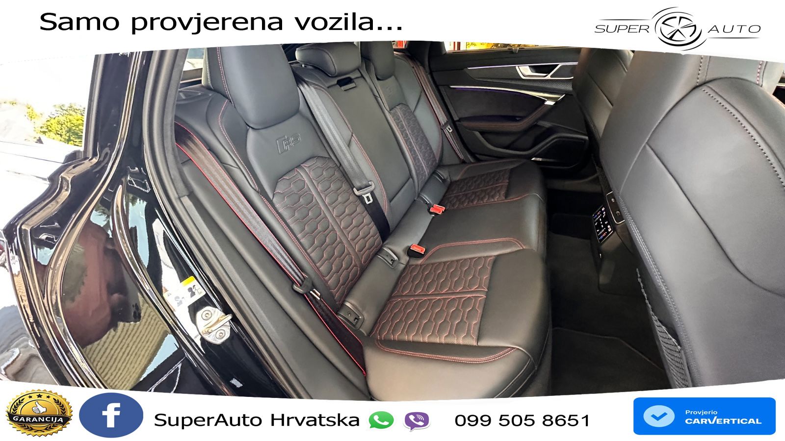 Audi RS6 Avant 4.0 TFSI V8 performance (630 KS)  quattro tiptronic LED+GR SJED+ACC
