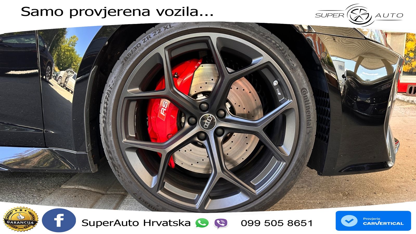 Audi RS6 Avant 4.0 TFSI V8 performance (630 KS)  quattro tiptronic LED+GR SJED+ACC