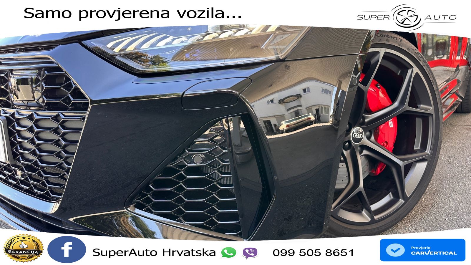Audi RS6 Avant 4.0 TFSI V8 performance (630 KS)  quattro tiptronic LED+GR SJED+ACC