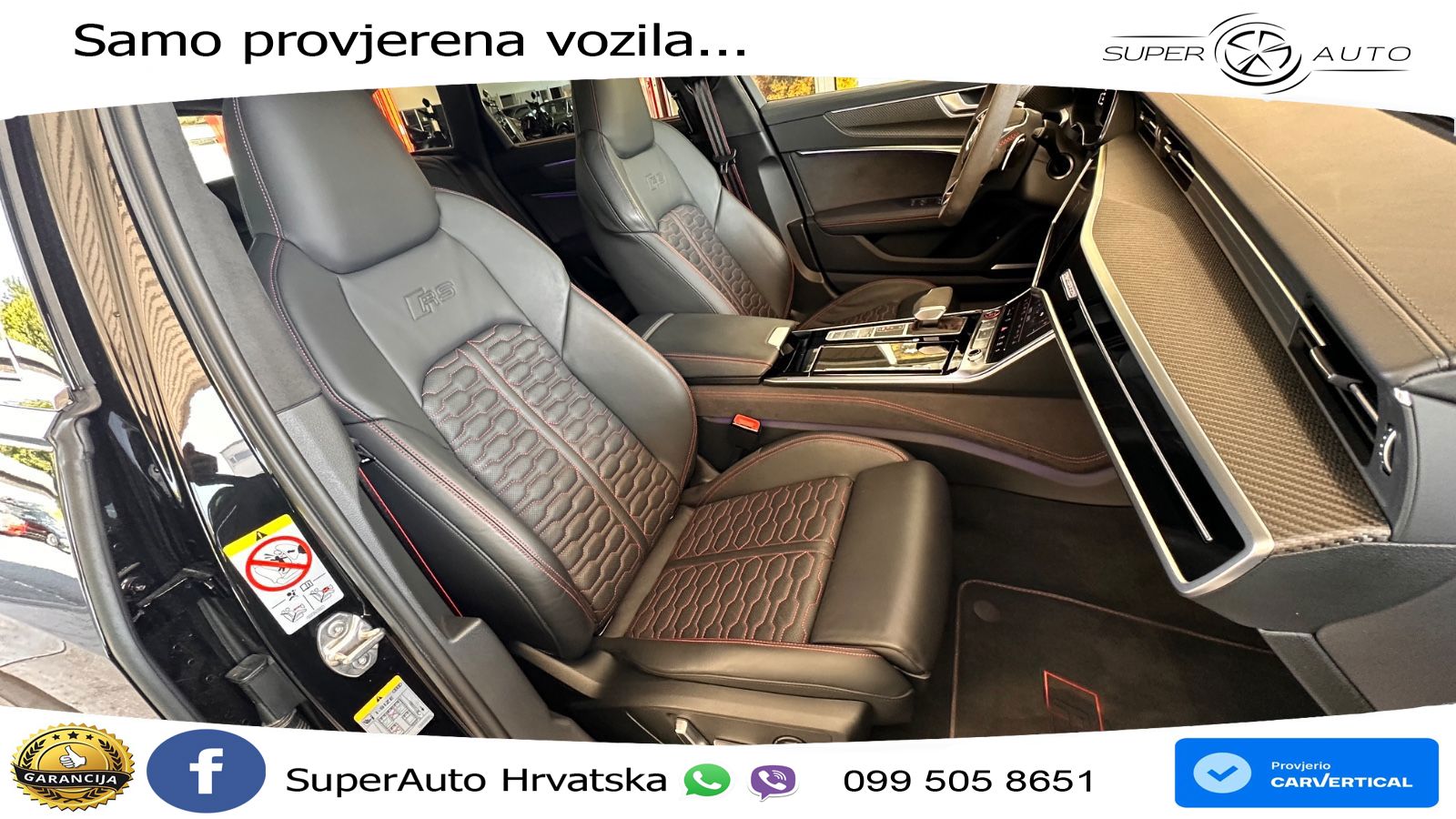 Audi RS6 Avant 4.0 TFSI V8 performance (630 KS)  quattro tiptronic LED+GR SJED+ACC