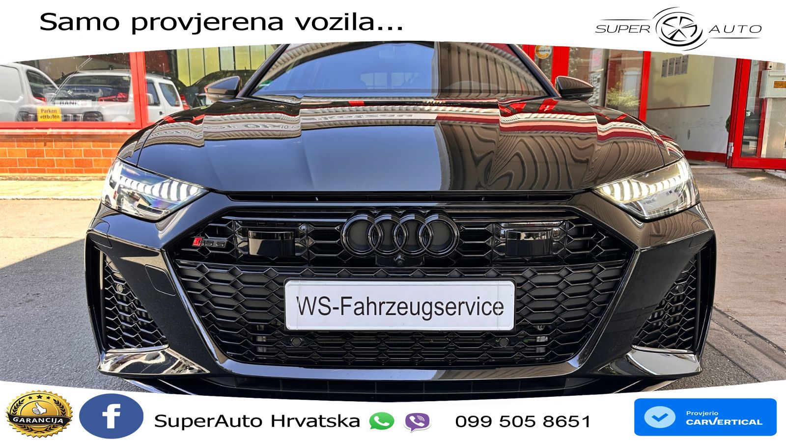Audi RS6 Avant 4.0 TFSI V8 performance (630 KS)  quattro tiptronic LED+GR SJED+ACC
