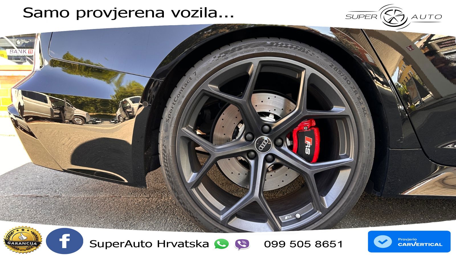 Audi RS6 Avant 4.0 TFSI V8 performance (630 KS)  quattro tiptronic LED+GR SJED+ACC